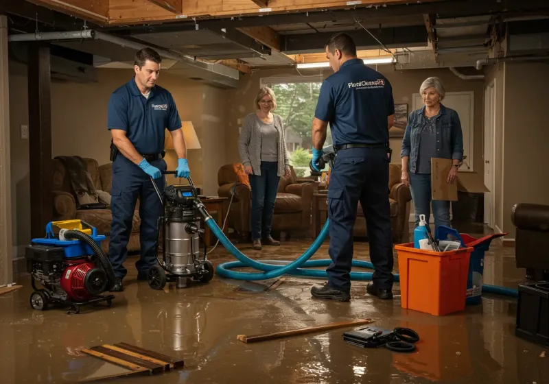 Basement Water Extraction and Removal Techniques process in Fremont, IN