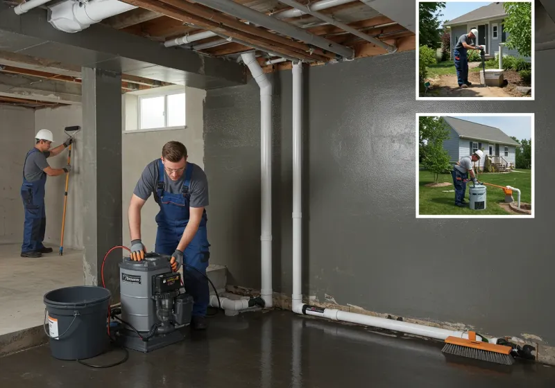 Basement Waterproofing and Flood Prevention process in Fremont, IN